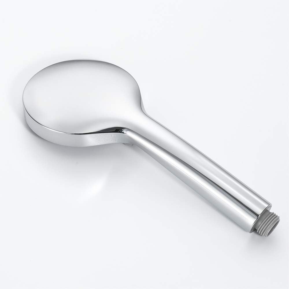 High Pressure Shower Head Black, 3 Functions Hand-Held Shower Head ABS Handheld Shower Head with Stainless Steel Hose