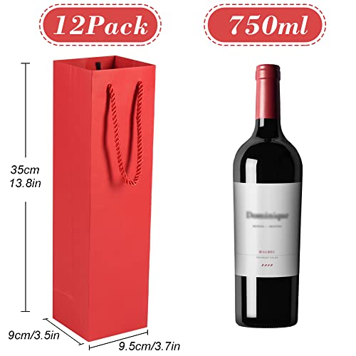 Hrx Package UNKNOWN Thick Kraft Paper Wine Tote Gift Bags thumb #3