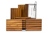 Stone City Farm Soap Dish Premium Teak Soap Dish | Handcrafted of Teak Wood (Straight)