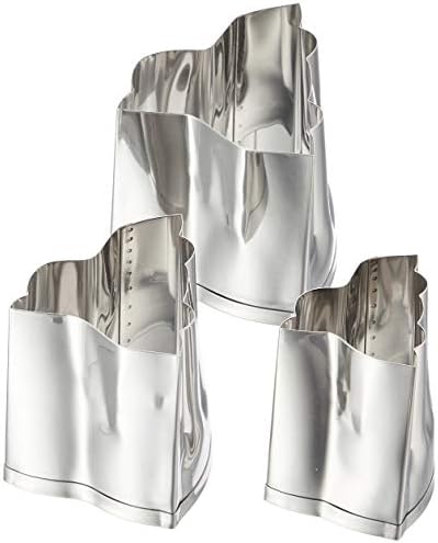 Endoshoji BNK6301 Commercial Shape Cutter, Set of 3, Chidorism, 18-8 Stainless Steel, Made in Japan image 4