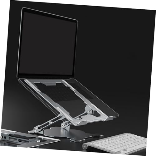 Base Ajustable de Metal para Laptop SOLUSTRE Plata miniatura 5