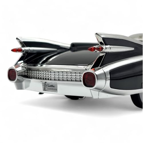 Image of 1:24 Scale Cadillac Eldorado 1950 Toy Car for Kids Collection Diecast Metal Model Car with Light Sound Pull Back Openable Door