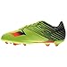 adidas Performance Messi 15.3 J Soccer Shoe (Little Kid/Big Kid), Semi Solar Slime/Solar Red/Black, 4 M US Big Kid