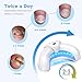 Toenail Fungus Device for Multiple Toenails & fingernails, Nail Fungus Device, Nail Repair Solution for Damaged and Discolored Nails, Suitable for Home Use White