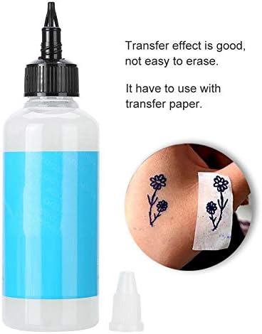 90ml Tattoo Transfer Gel, Professional Tattoo Transfer Stick Print Cream Stencil Cream Primer Safe Long-lasting Tracing Ointment Body Art Tattoo Accessories