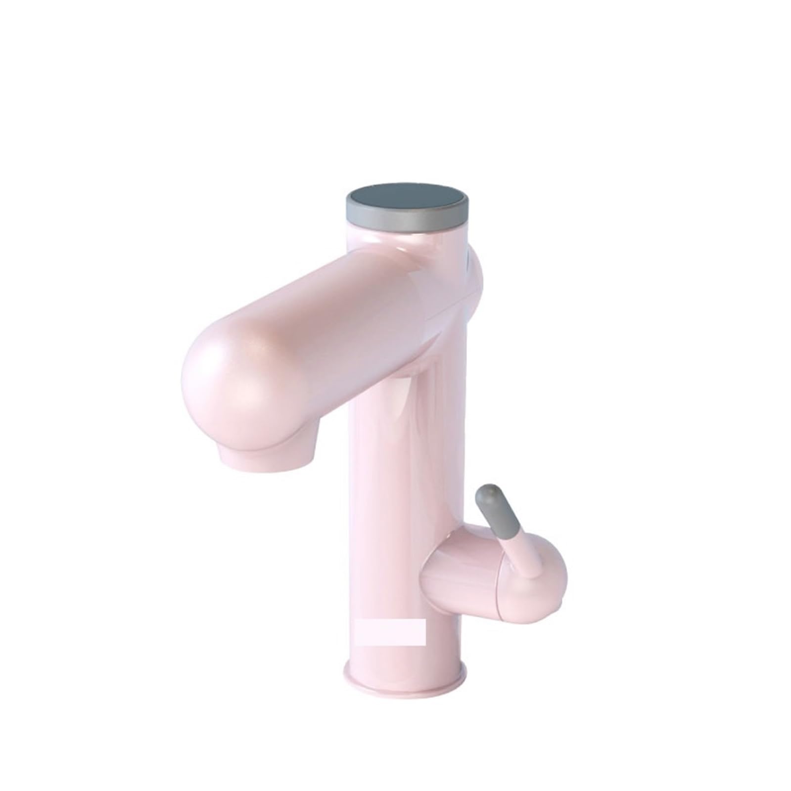Scaldabagno elettrico Acqua calda istantanea che scorre Rubinetto elettrico 2 in 1 Rubinetto da cucina Bagno LED digitale(Pink)