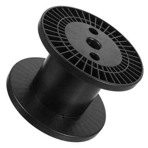 Kisangel 軽量プラスチック製ワイヤースプール 多機能コードリール 延長コード収納ホルダー アウトドア持ち運び便利 銅線 鋼線 釣り糸対応