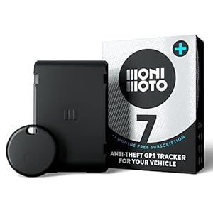 MoniMoto 7 Plus 3 Edition GPS Tracker Motorrad – Diebstahlwarnanlage mit DIY-Installation, Keine Verkabelung…