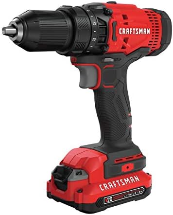 CRAFTSMAN V20* Cordless Drill/Driver Kit (CMCD700C1)
