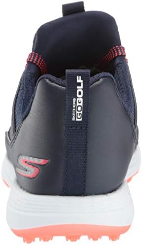 Skechers Women's Max Mojo Spikeless Golf Shoe, Navy/Pink, 8 M US | Image 2