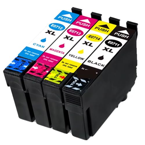 Cartouche d'encre compatible E0711 pour imprimante SX200 idéale pour les devoirs et le télétravail