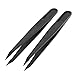 uxcell® 2 x Antistatic Antimagnetic Watch Jewelry Plastic Tweezers