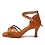 Brown-3 Inches Heel