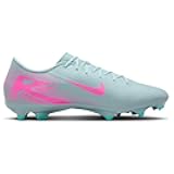 Mercurial Vapor 16 Academy MG Low-Top Soccer Cleats (FQ8374-301, Ocean Cube/Pink Blast)