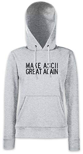 Sweats à capuche femme Make ASCII Great Again en maille douce Urban Backwoods
