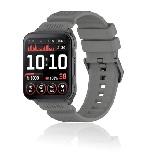 Correa de silicona para Garmin Venu X1 reloj miniatura 1