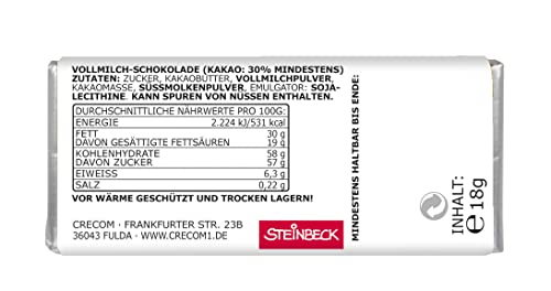 STEINBECK Geschenk-Schokolade - Gute Besserung - 5 mal Mini Schokolade Täfelchen 5er Set süß Mitgebsel Medizin… – Bild 4