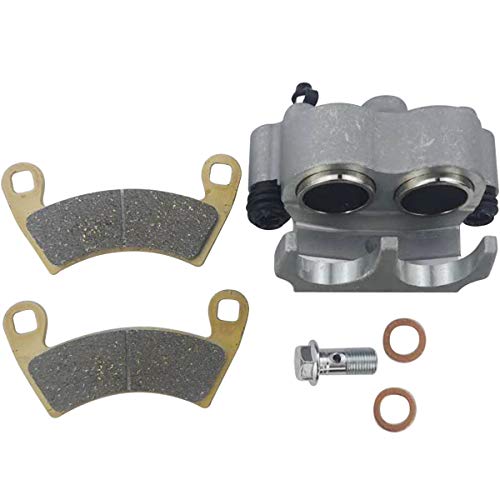 Image of M MATI Front Right Brake Caliper with Pads without Mounting Bracket for Polaris MVRS 700 800 4X4 Ranger 500 2X4 /4X4 570 CREW 570 Full Size 700 LSV 2010-2012 GEM EM1400 1912124