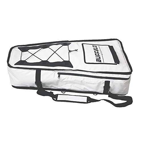 Buffalo Gear Large Portable Waterproof Kayak Bag 20X9X36 Inch,Insulated Fish Cooler Bag,Monster Leakproof Fish Kill Bag,Keep Ice-Cold More Than 24 Hours… (20X9X36 Inch) #TOP3