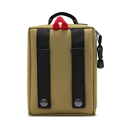 Kitgo Camping Survival Kit First Aid 101 Piece Professional Emergency Survival Gear Tool For Hunting Hiking Outdoor Adventure Fishing Travel Military Tropical Storms (Khaki) #TOP4