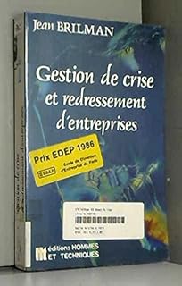 Gestion de crise et redressement d