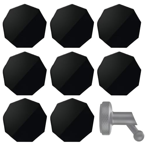 8 Pcs Magnetic Stickers,Low-Profile Strong Adhesive Removable Mount for Garmin Dash Cam 45/46/47/55/56/57/65W/66W/67W/Tandem/Speak Plus,Windshield Sticky Magnetic Pads Replacement Accessories