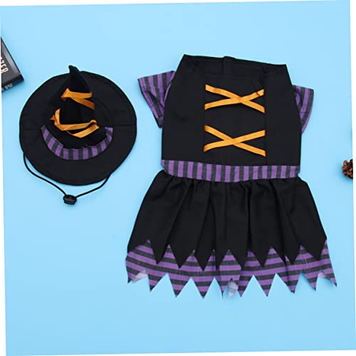 Disfraz de Bruja Halloween para Perro XL miniatura 5