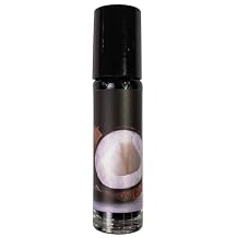 Black Coconut Perfume for Women | Roll-on Perfume Oil | Rich Coconut, Florals, Vanilla, and Musk