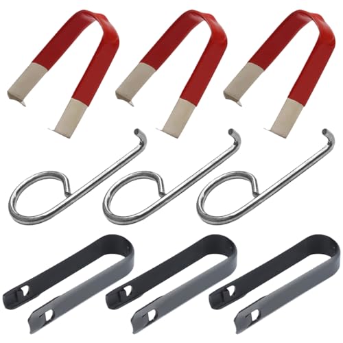 EIHI 9 Pièces Outil Demontage Couvre-Écrous, Pince Capuchon Ecrou Extracteur De Pincettes, Outil Démontage De Capuchon, Extracteur De Capuchon De Boulon De Roue, Outil De Démontage Cache Ecrou