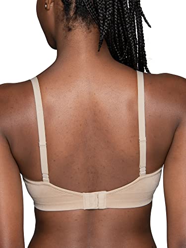 Image of Vanity Fair Women's Beyond Comfort Simple Sizing Wireless Bra, Flexes to Fit Your Individual Shape, Sizes S-3XL