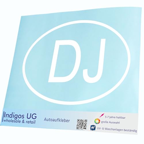 Stickers/Autocollant pour voiture – Djibouti DJ – 160 x 110 mm