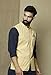 Elina fashion Men's Cotton Indian Nehru Jacket || Designer Bandhgala Jodhpuri Sleeve Less Waistcoat ONLY Cream