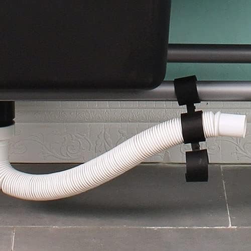 Floor Standing Cleaning Tool Cart,Drain Rack Broom Mop Holder Put Broom and Mop Holder Wet Mop Storage Rack Floor Standing Storage Tools for Gardening Tools Cleaning Tool Storage C