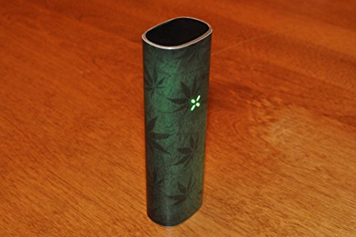Green Weed Leaves Decal For Pax2 Vaporizers - Glossy Vinyl Sticker #TOP3