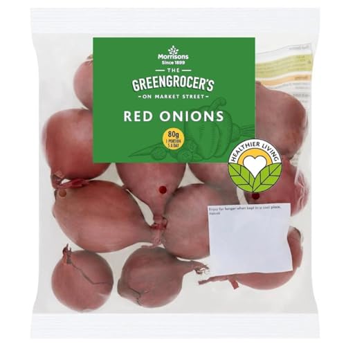 Morrisons Red Onions 1kg
