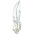 Collections Etc Green Leaf Trellis Garden Decor - Climbing Plant Yard Stake, Green