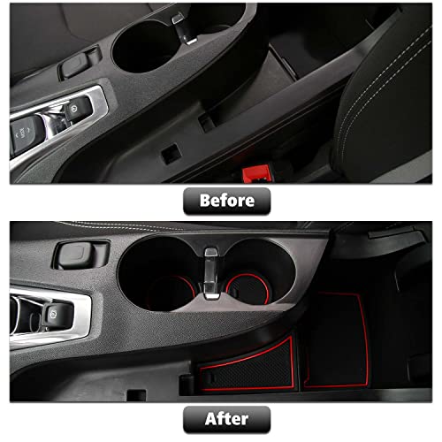 Tapetes Antideslizantes para Portavasos Chevrolet Camaro miniatura 3
