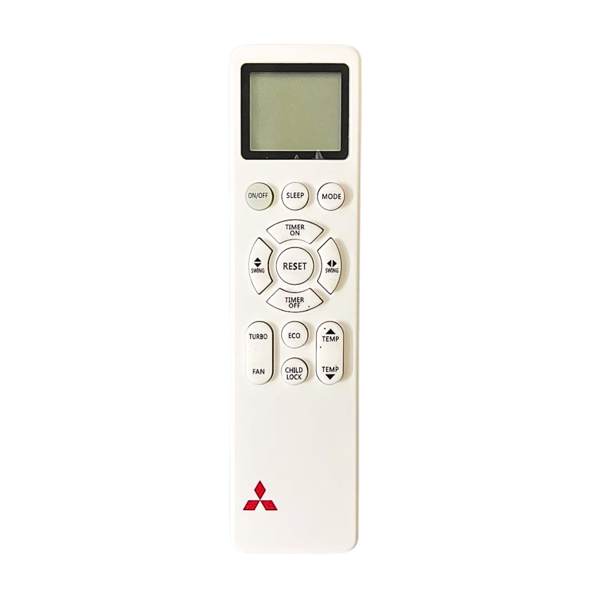 AC Remote Control Compatible for Mitsubishi Heavy Industries | Split/Window AC Remote Control (Please Check All The Keys Properly Before Placing Order) | AC- 319 | White-image-4