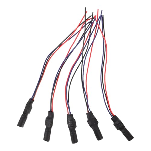 MALUGOGO 5 Piezas Filtro Rectificador Relé Cable para Cámara Marcha Atrás Capacitor Estabilizador Señal Accesorio Compatible con Mayoría Modelos Resistente Altas y Bajas Temperaturas Mejora
