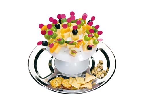 c|h|g chg 9685-68 Party-Pilz 34-tlg., Ø 32 cm mit Servierplatte aus...