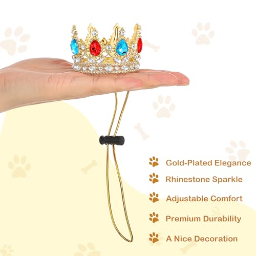Corona Princesa para Mascotas Abbylike Talla S miniatura 3