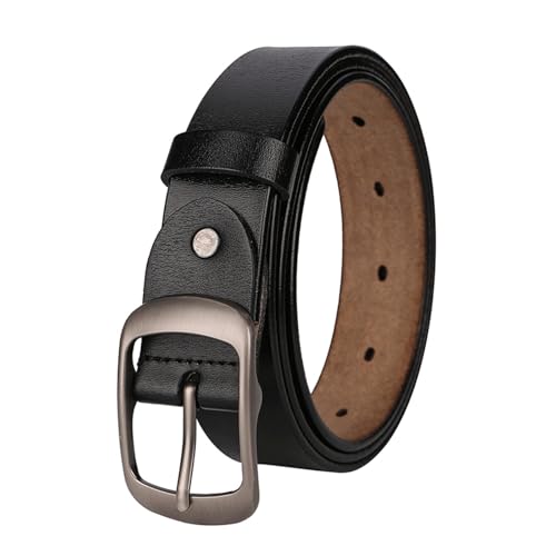 Cowhide Belt 3.2 Cm Wide Men's Belt Adjustable Belt Pin Buckle Belts Fashion and Versatile Casual for Men's Belt
