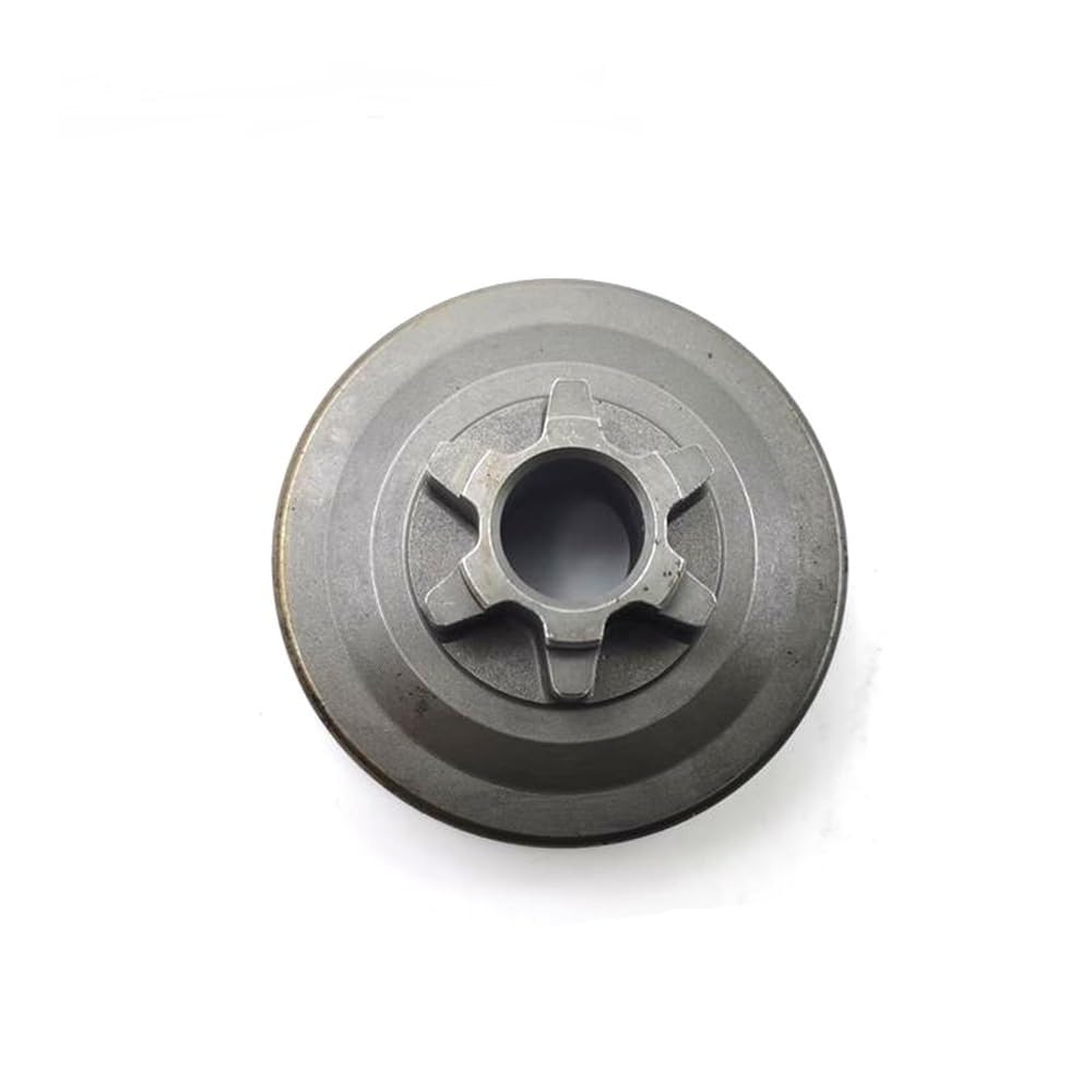 Tambour d'embrayage tronçonneuse 2500 cloche pignon 6 dents