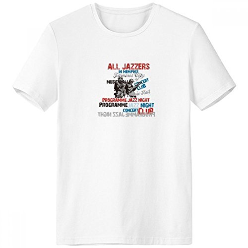T-shirt blanc Homme Musique rose coloré en coton doux - DIYthinker