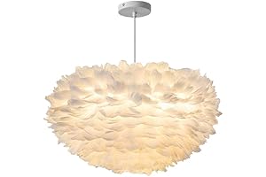 KCO Lighting Nordic Feather Lights Pendant Light Fixture