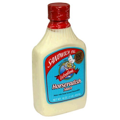 Woeber's Sauce - Horseredish - Case of 3 - 16 oz.