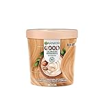 Garnier GOOD Permanent Hair Dye, 8.0 Honey Blonde. Guarantees 100% grey coverage and 8-week colour. No ammonia, vegan shea butter formula for luminous honey blonde on all hair types.