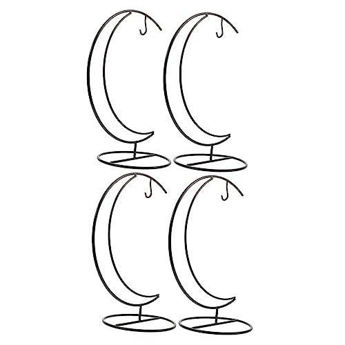 ibasenice 4pièces Étagère Suspendue Chic Support pour Bouteilles Verre Présentoir pour Plantes Décoration Intérieure Élégante