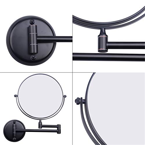 Miroir pivotant extensible pour salle de bain moderne et routine beauté fluide