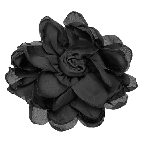Image of PATIKIL Rose Flower Hair Clips, Fabric Brooch Pins for Women Wedding Party Dance Dress Clothes Accessories Valentine's Day Gifts